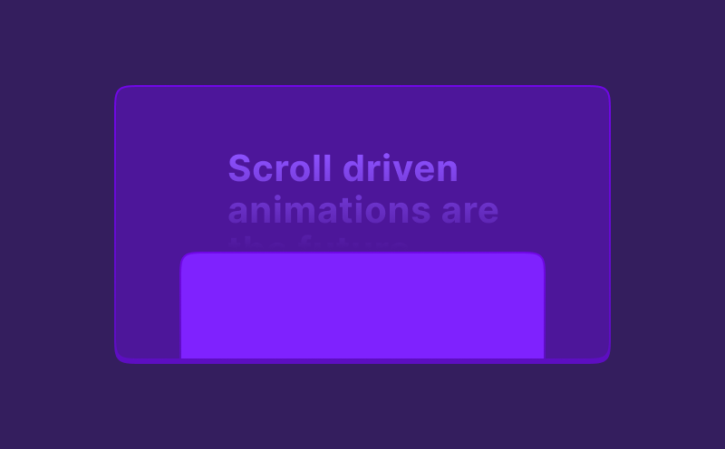 Video cover image of video: CSS Scroll-Driven Animations — We Don't Need Any JS!