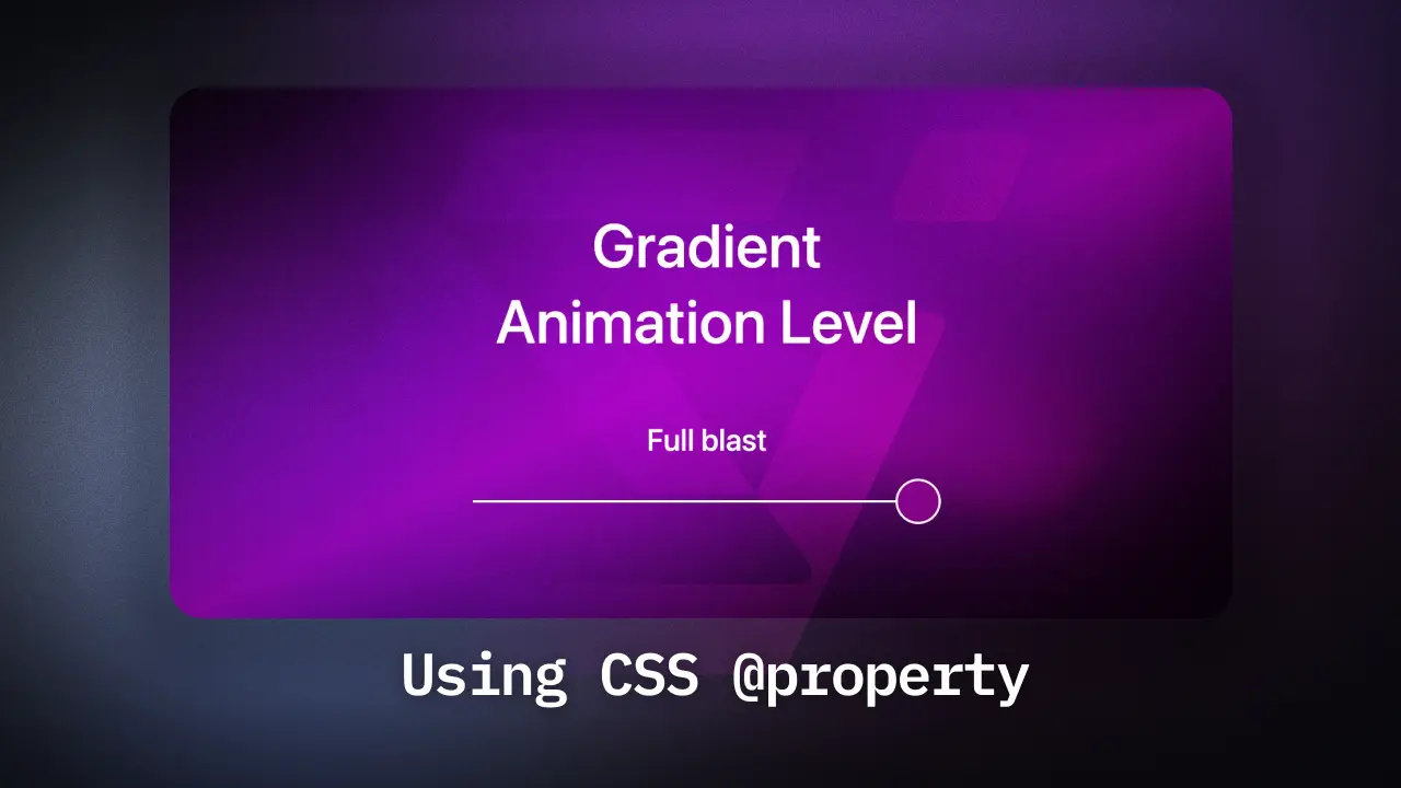 Video cover image of video: We can FINALLY animate gradients with CSS!